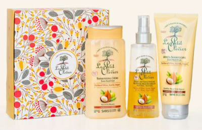 Le Petit Olivier, Set shampoo + desenrredante