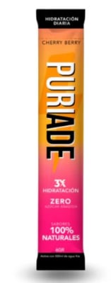 Puriade, Electrolitos en Polvo Sabor Cherry