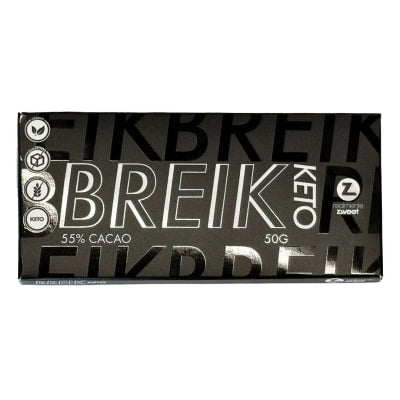 Breik, Barra chocolate keto 55% cacao
