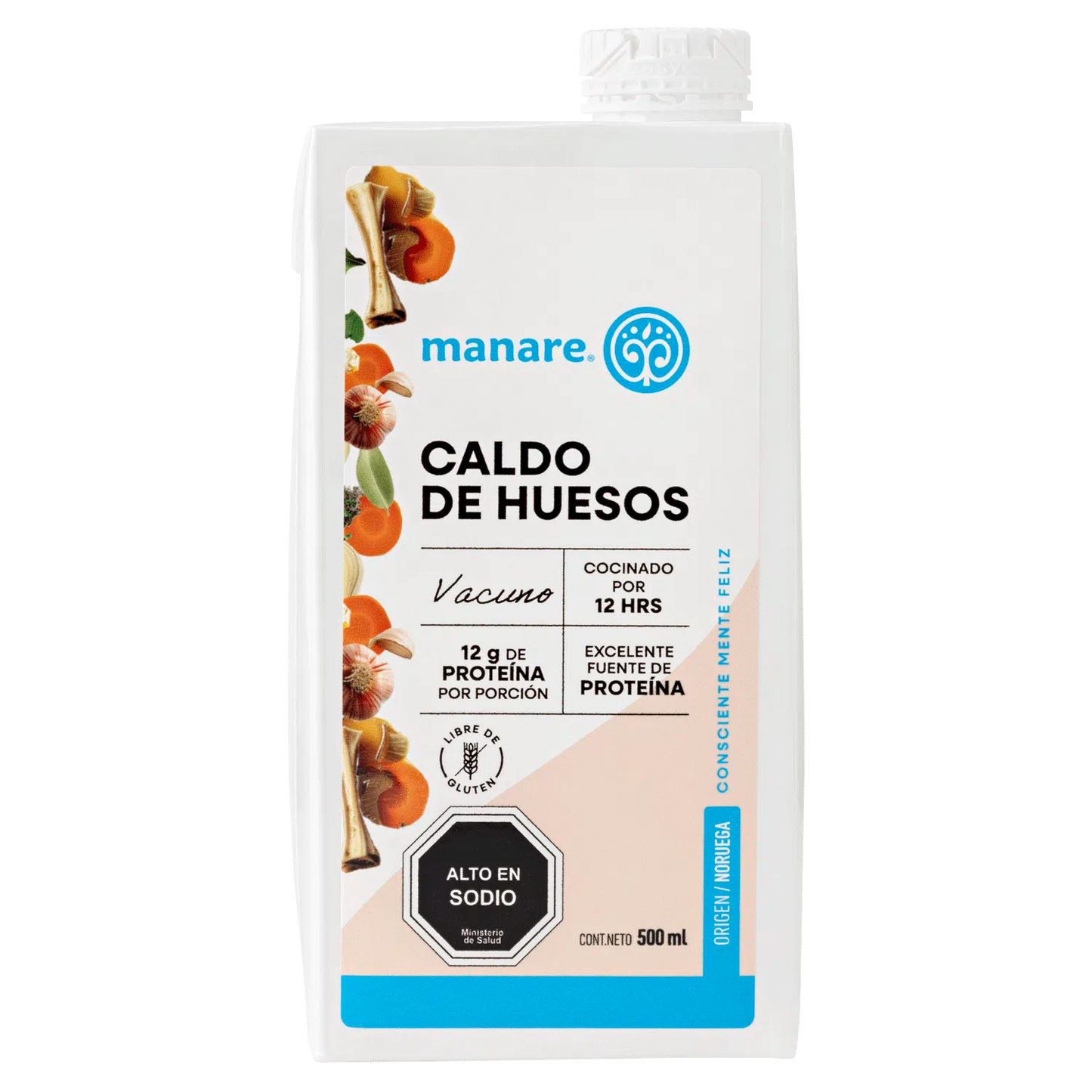 Manare, Caldo de huesos vacuno