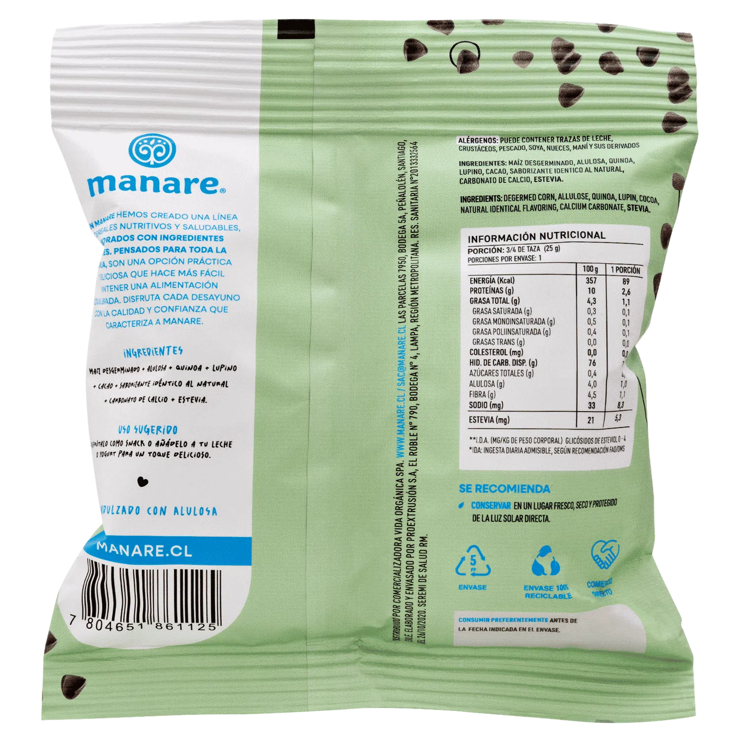 Cereal sin Gluten Manare