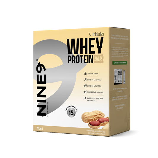 Barra Whey Mani 50gr — Nine9