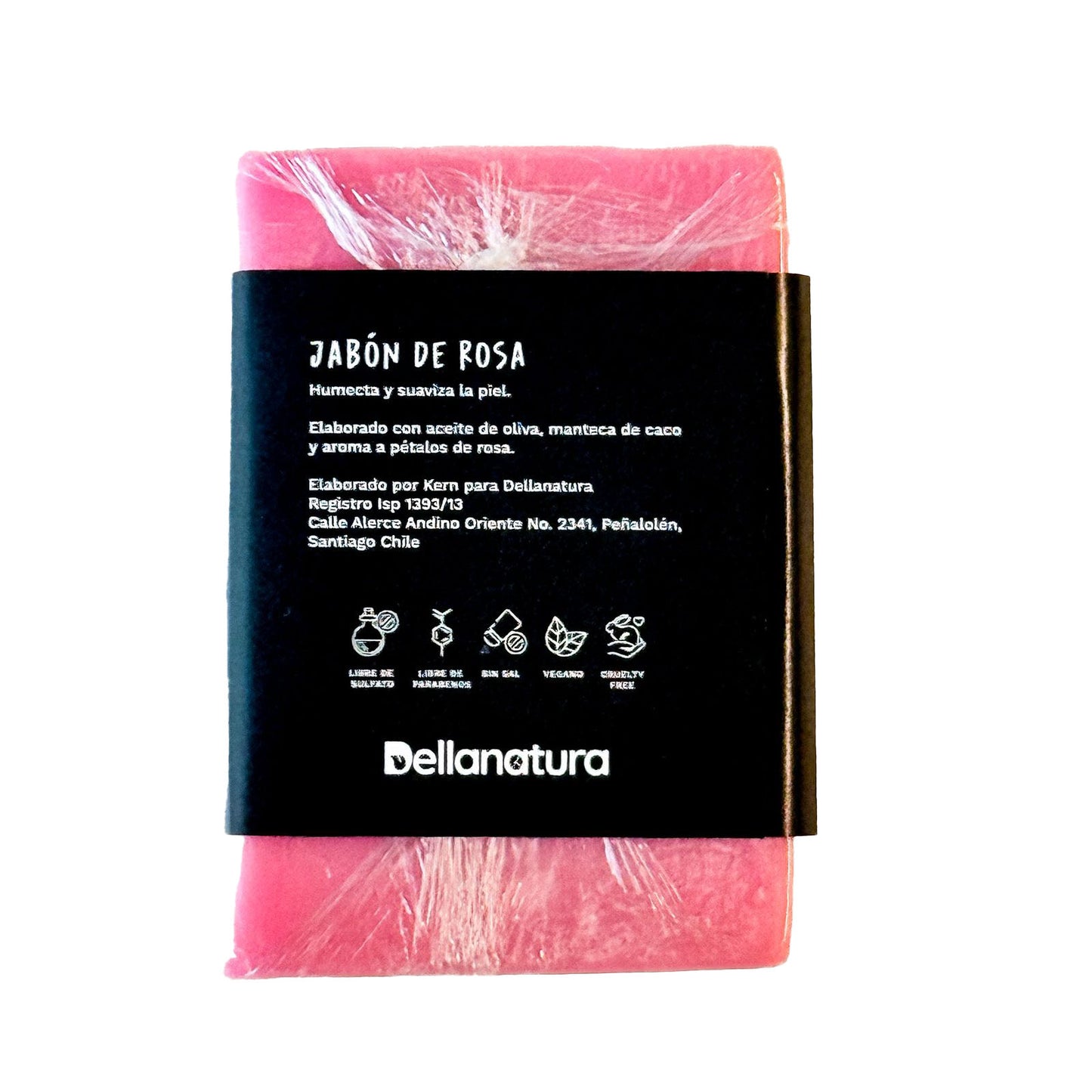 Dellanatura, Jabón Rosa Mant. Cacao