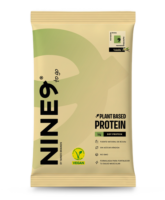 Plant Based protein Vainilla Sachet 33gr — Nine9