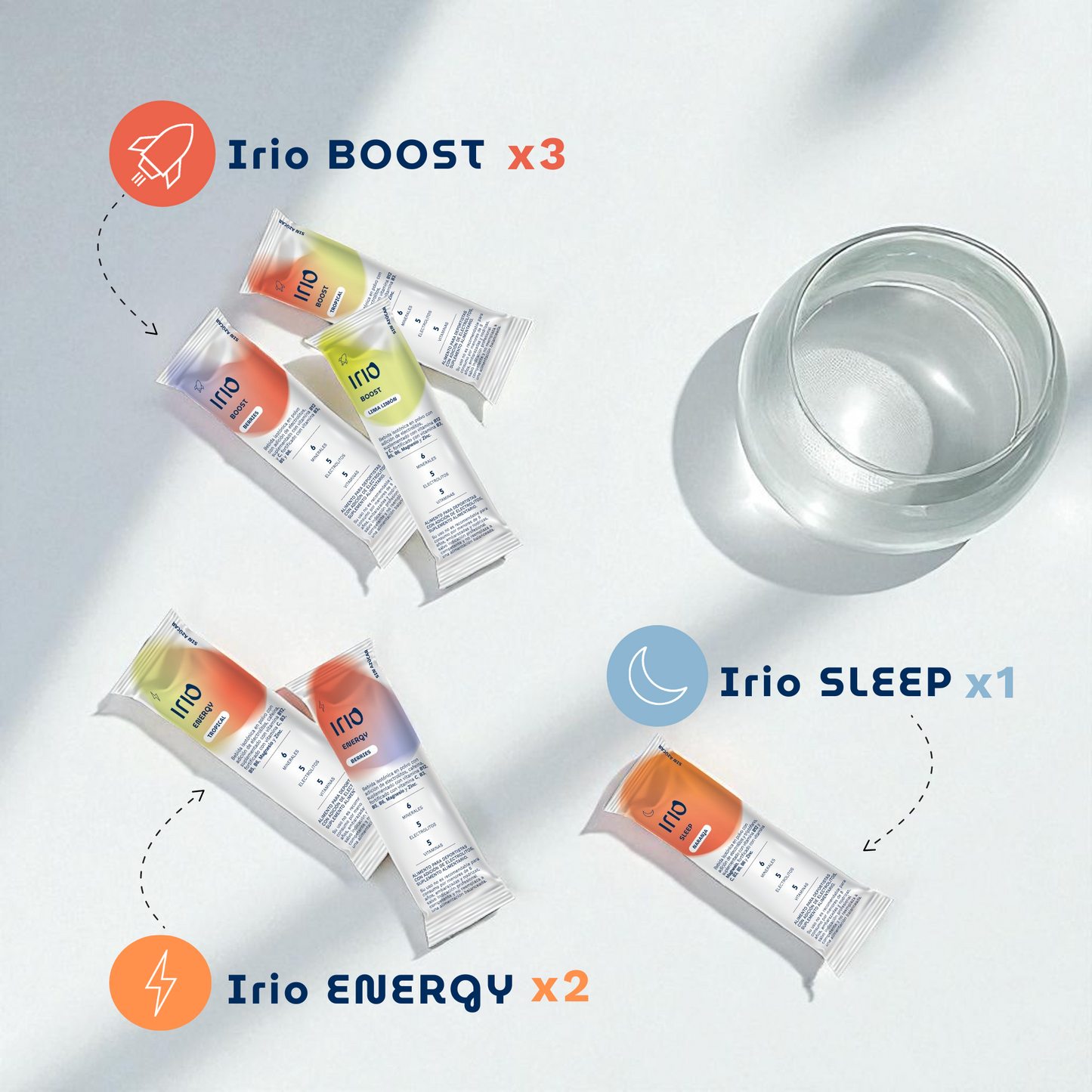 Irio, Starter Pack variedades 60g