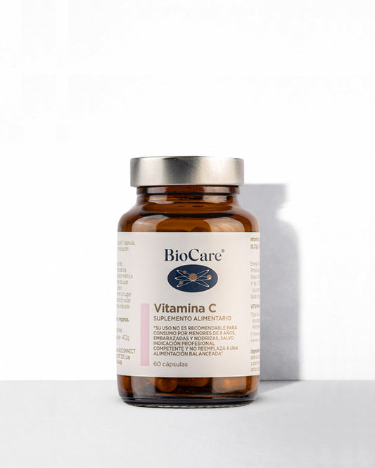 Biocare, Vitamina C cápsulas 60 CAP
