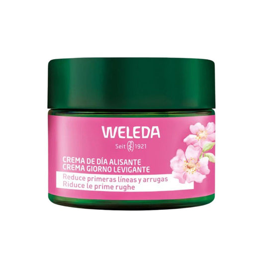 Crema Facial Dia Alisante Rosa Mosqueta y Té Blanco 40ml — Weleda