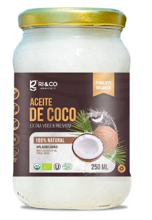 Ri and co, Aceite de coco orgánico