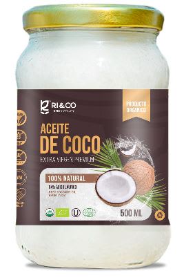 Ri and co, Aceite de coco orgánico