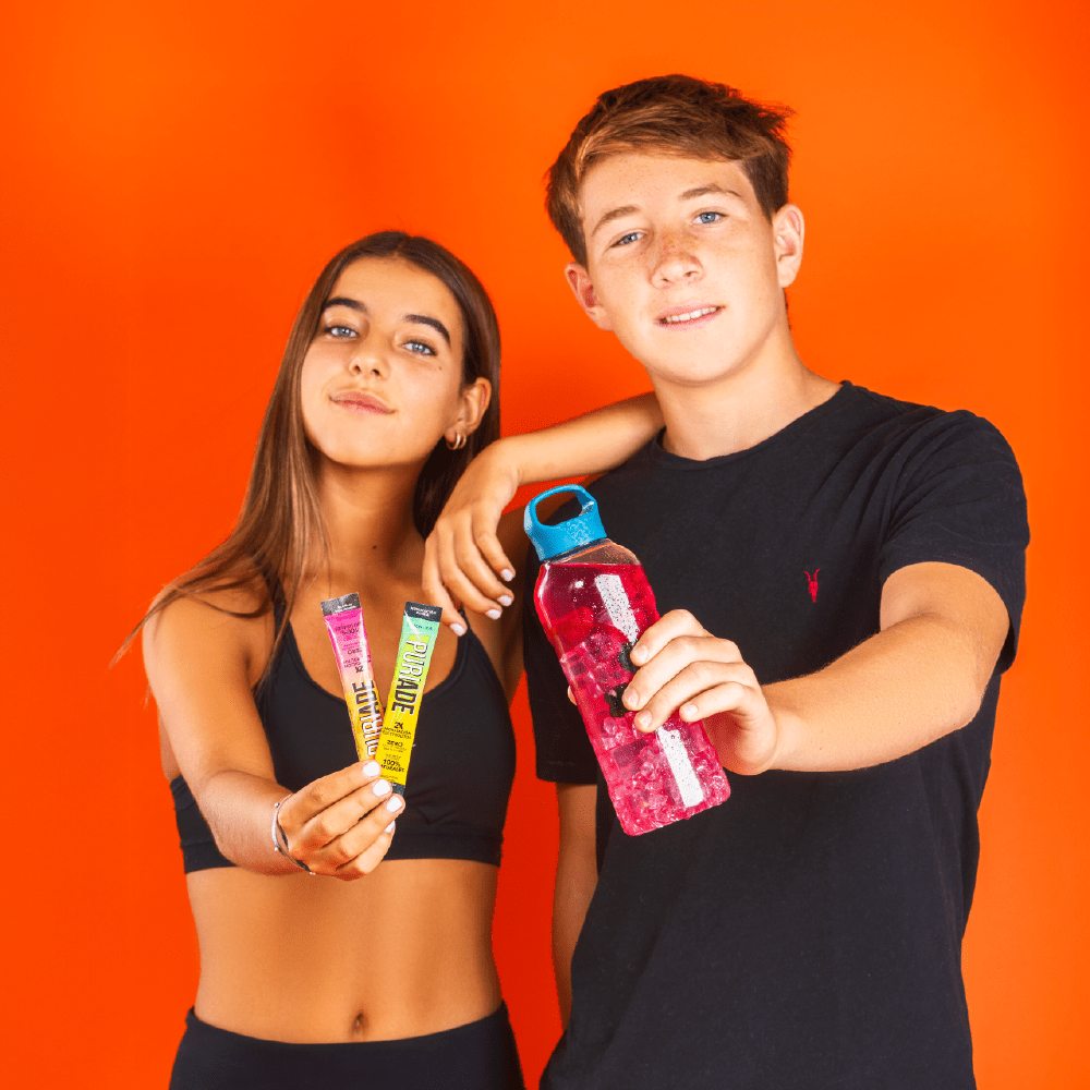 Puriade, Doypack Electrolitos en Polvo Sabor Cherry (12un)