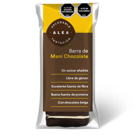 Alea, Barra de Mani Chocolate