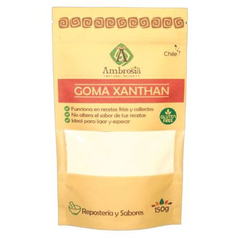 Ambrosia, Goma xantan sin gluten