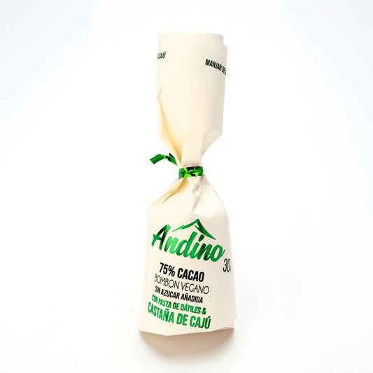 Andino, Bombón castañas de caju 75% sin azúcar