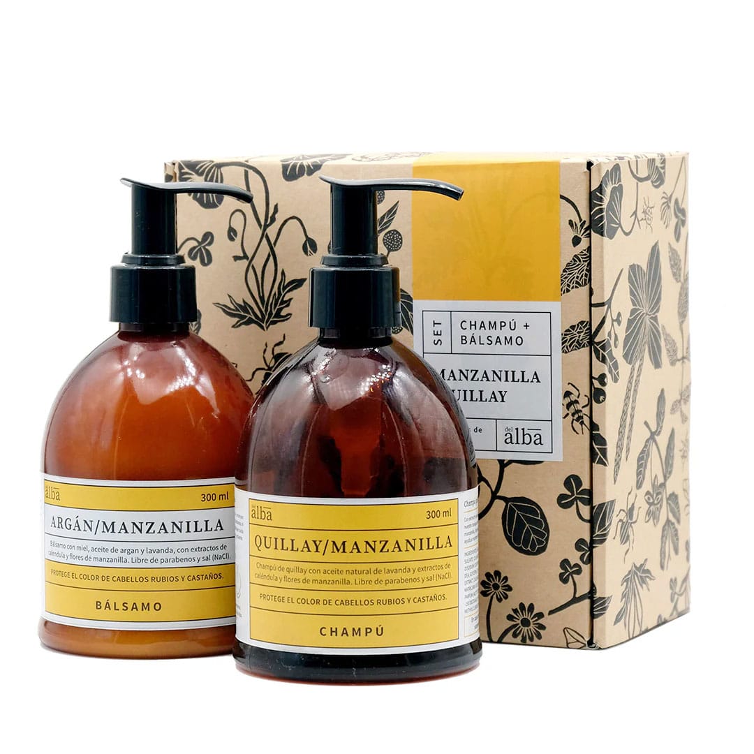 Apicola del Alba, Pack Sham.-Bals. Quillay Manzanilla