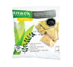 Snack Adventure, Galletas de arroz especies verdes