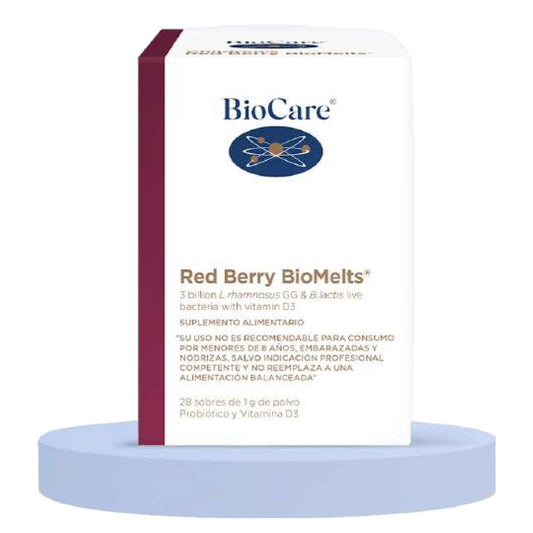 BioCare, RedBerry Biomels-28 sachets- 3 Billones  con D3