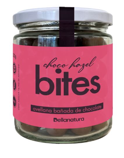 Dellanatura, Bites avellanas bañadas en chocolate