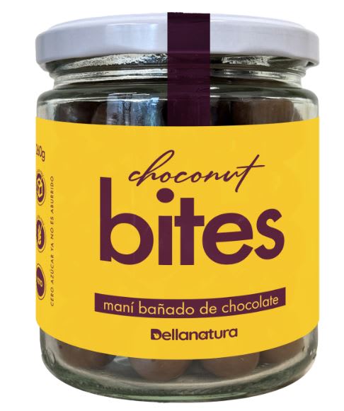 Dellanatura, Bites maní bañado en chocolate