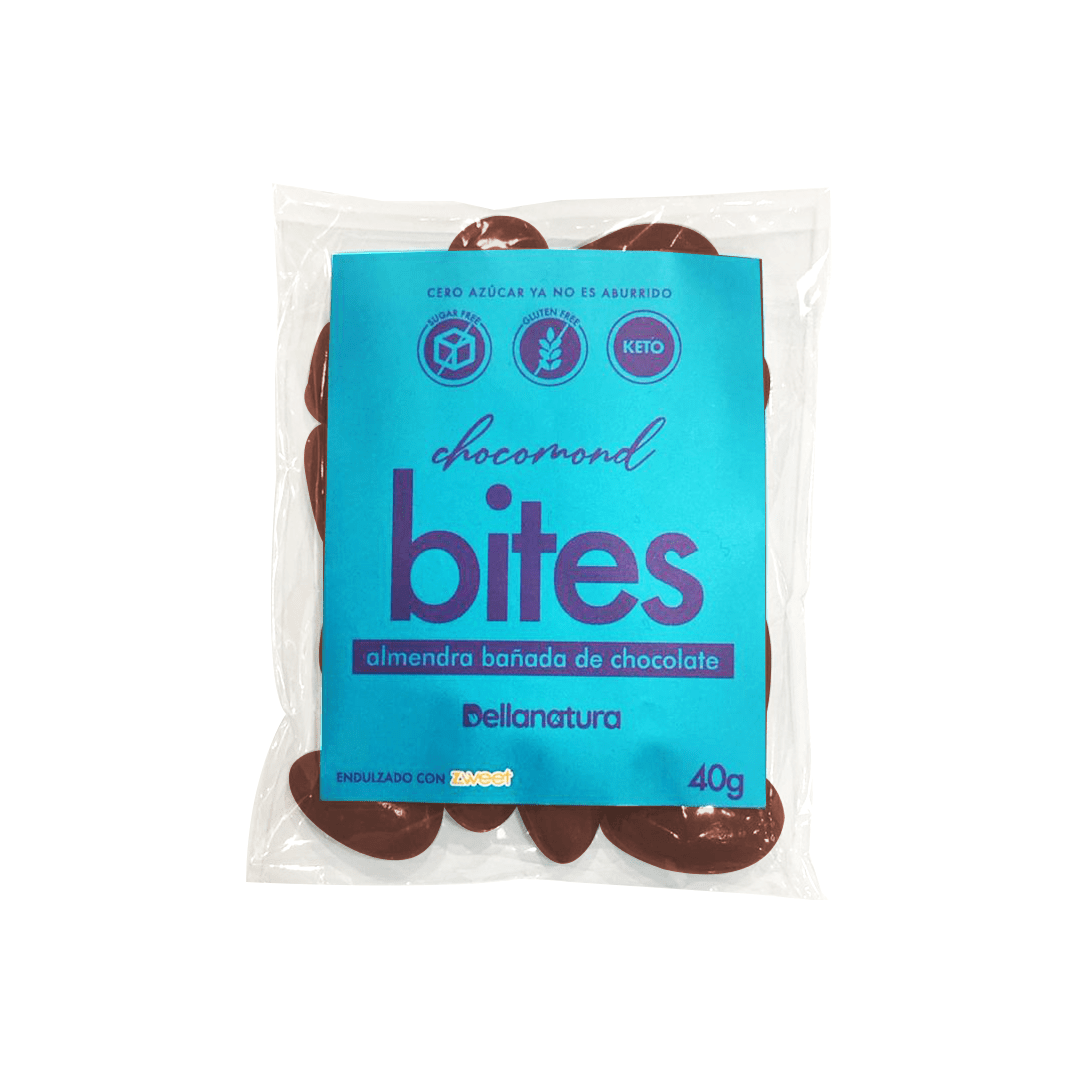 Dellanatura, Bites almendras bañadas en chocolate