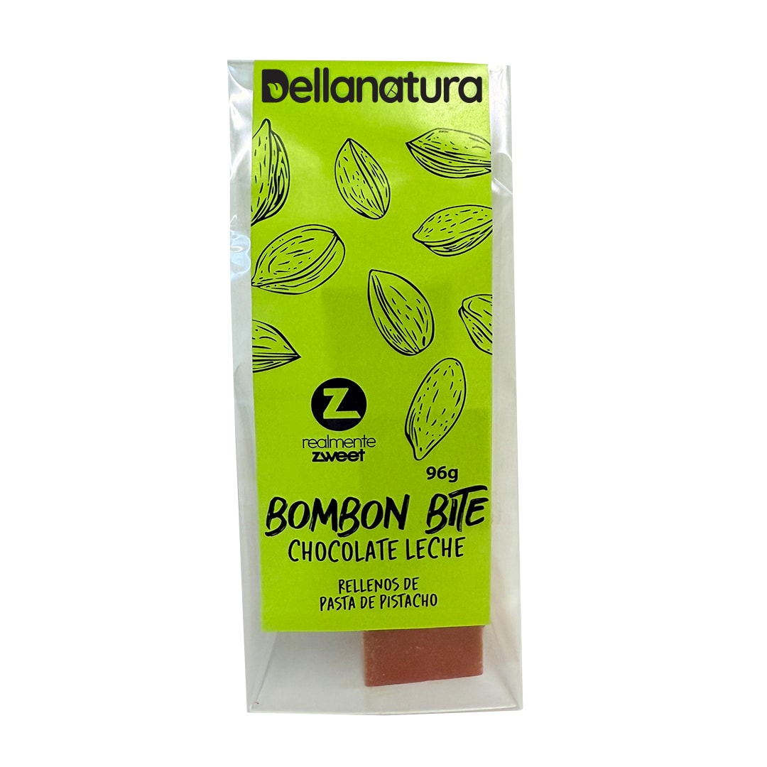 Breik, Bombon choc. Leche relleno de pasta pistacho