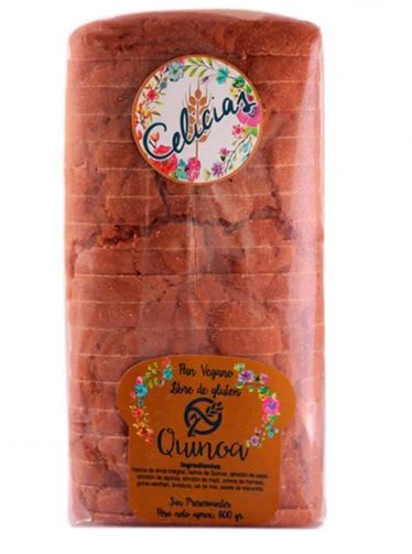 Celicias, Pan de quinoa sin gluten