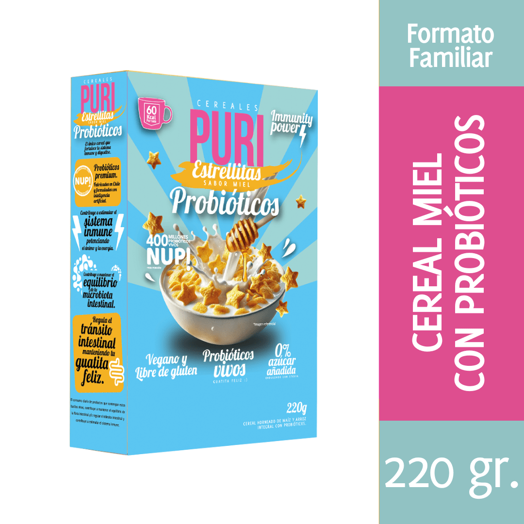 Puri, Cereales estrellitas miel