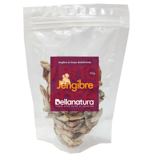 Dellanatura, Jengibre Deshidratado en lonjas