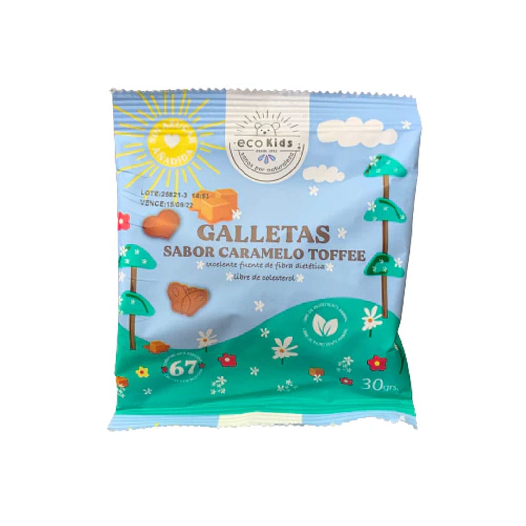Ecovida, Galleta Kids Caramelo Toffee