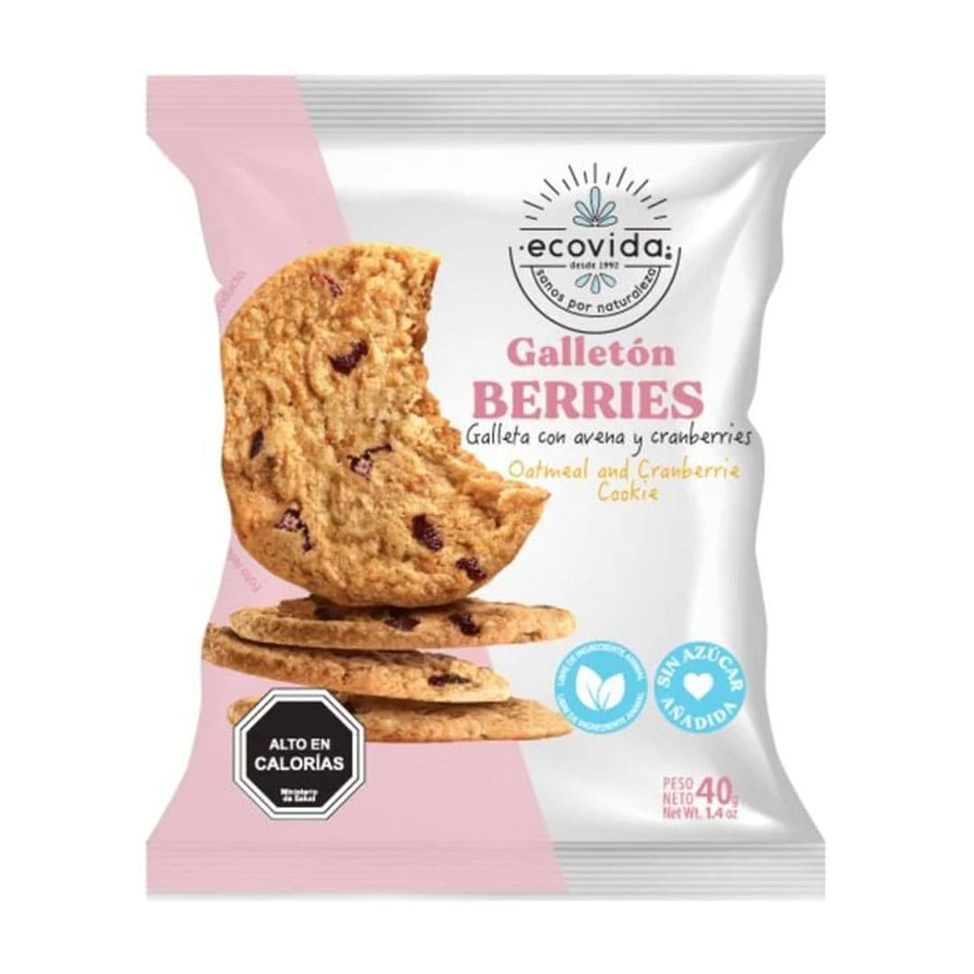 Ecovida, Galletón Avena Berries