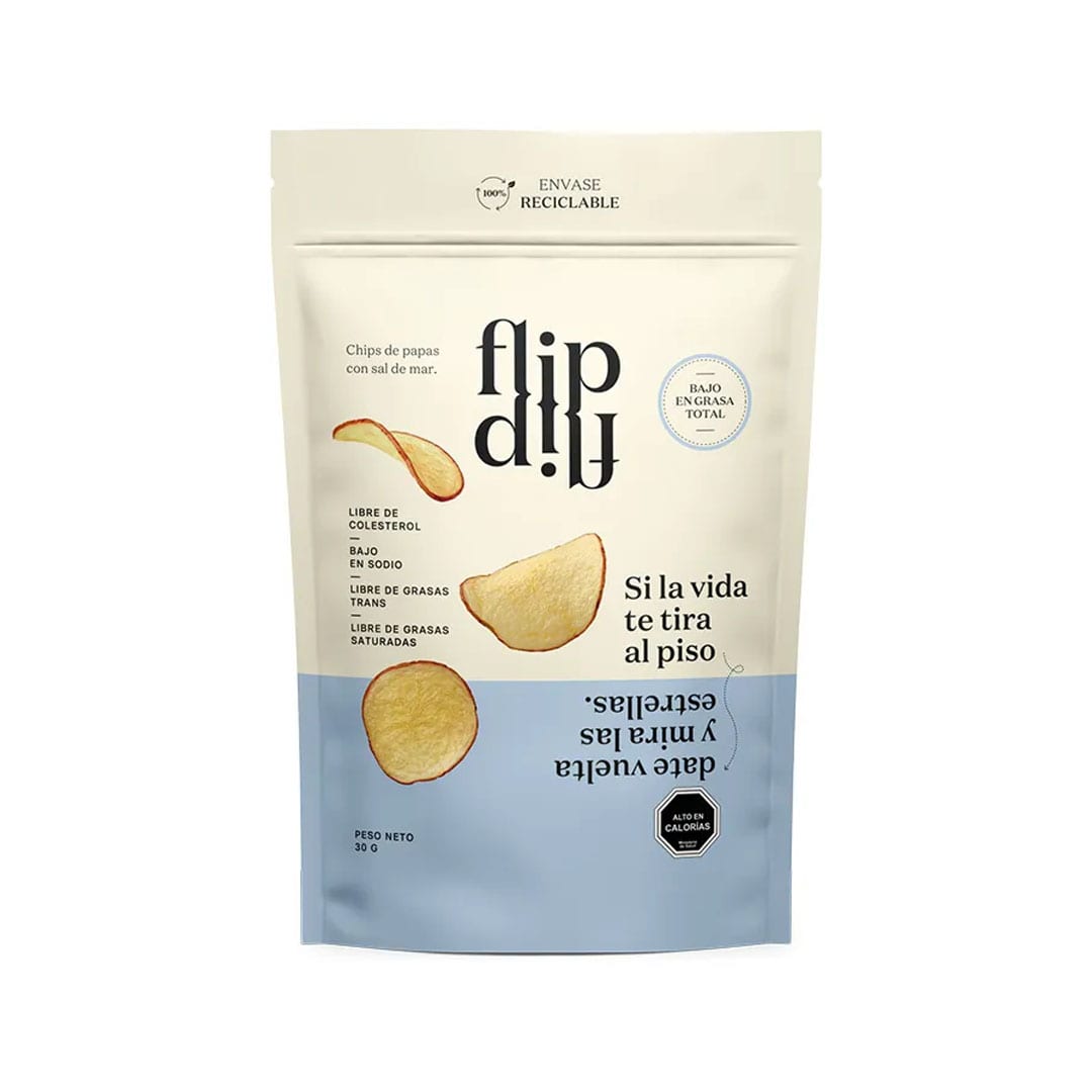 Flip, Chips de Papa con Sal de Mar