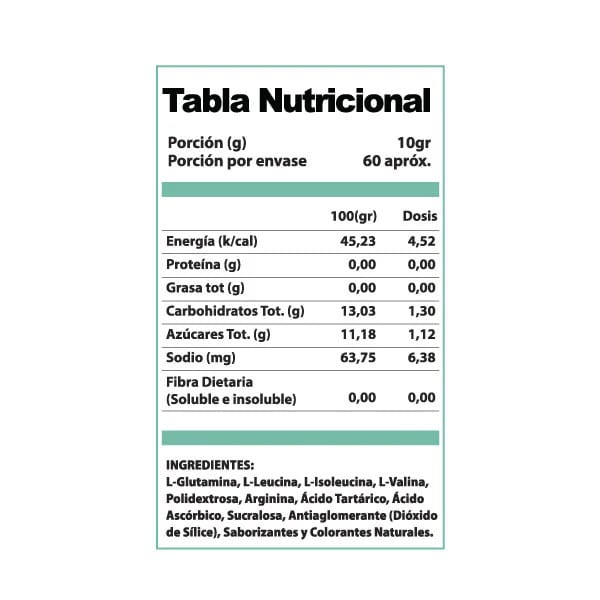 Beta Alanina + Amino BCAA Tuna — WINKLER (imagen 4)