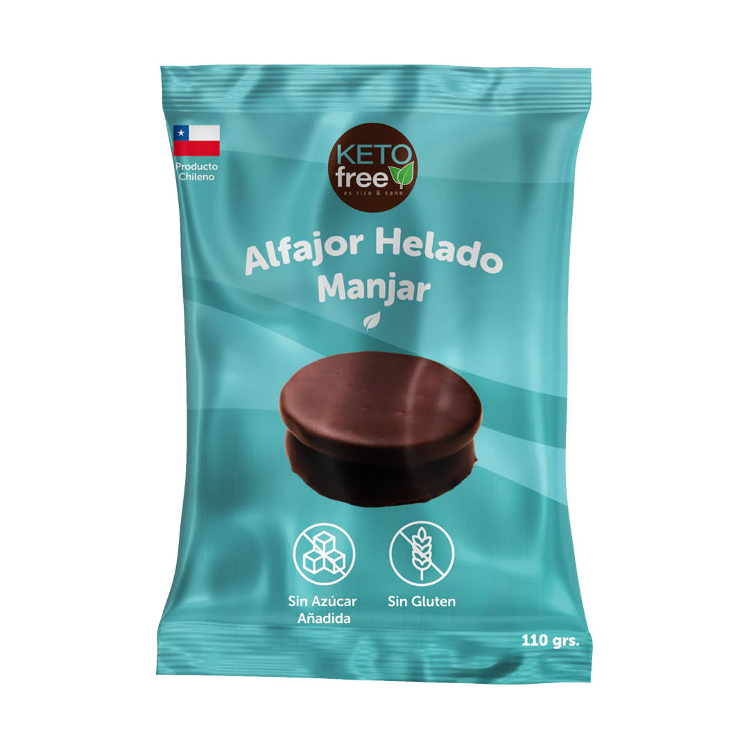 Ketofree, Alfajor Helado Manjar