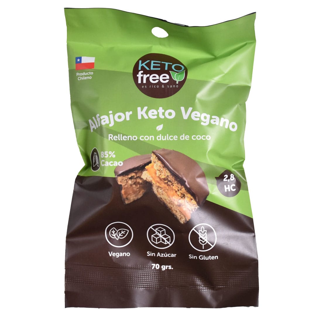 Ketofree, Alfajor Keto Relleno Dulce De Coco