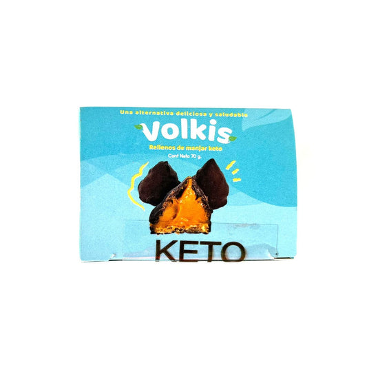 Ketofree, Volkis Rellenos Manjar Keto