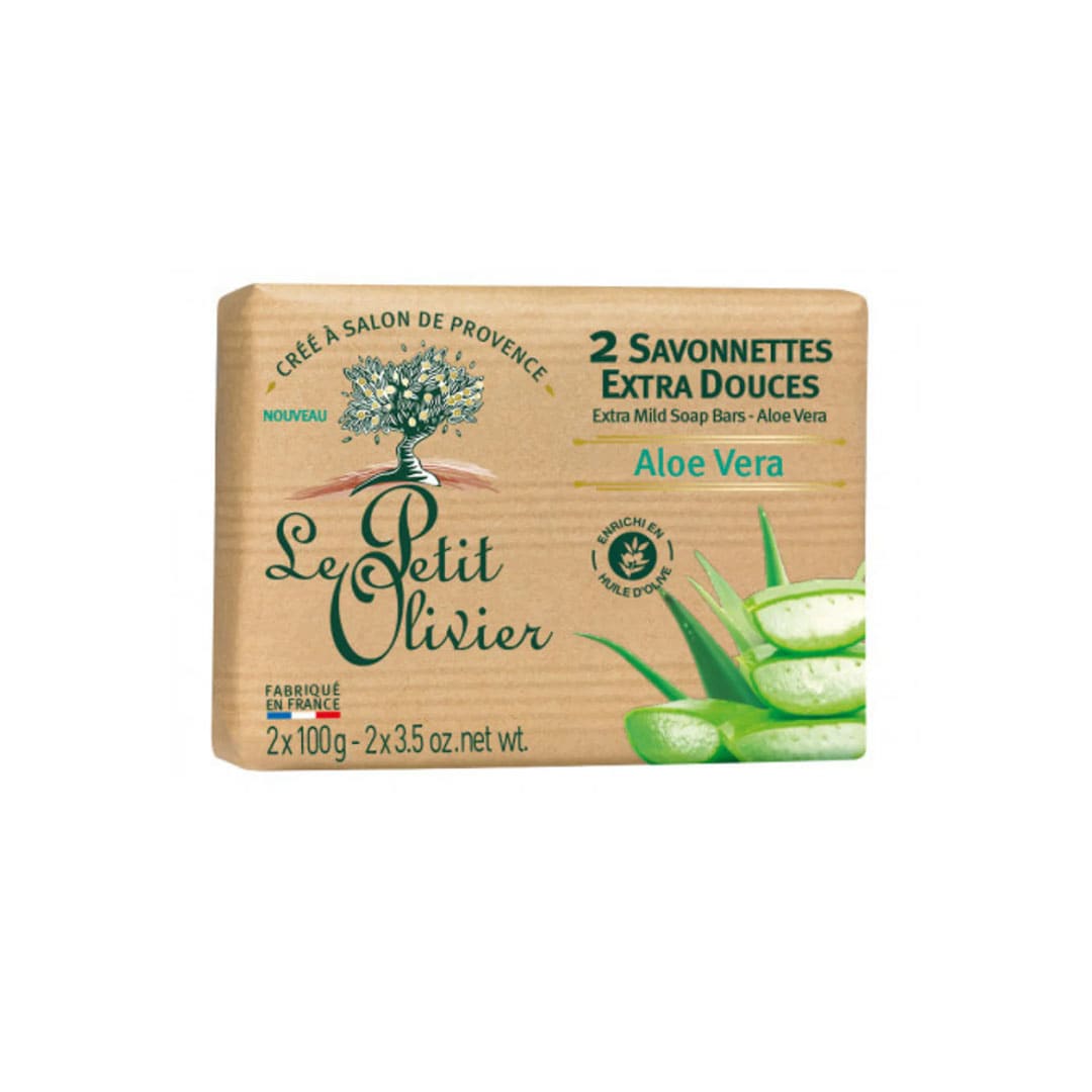 Le Petit Olivier, Jabón extra suave aloe vera