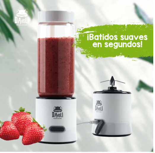 MioBio, Licuadora Portátil Ferro Blanco