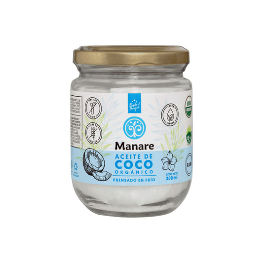 Manare, Aceite de Coco Organico