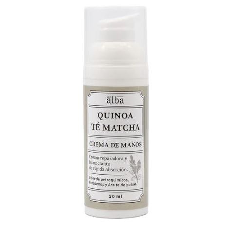 Crema de Manos Quínoa Té Matcha — Apicola del Alba