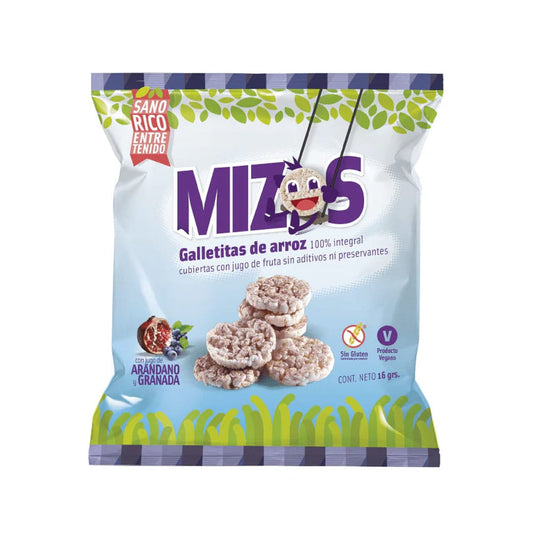 Mizos, Galleta De Arroz Arandano