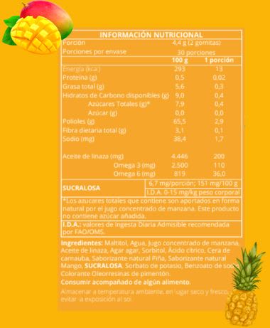 Omega 3 y 6 Gomitas — Oliver (imagen 4)