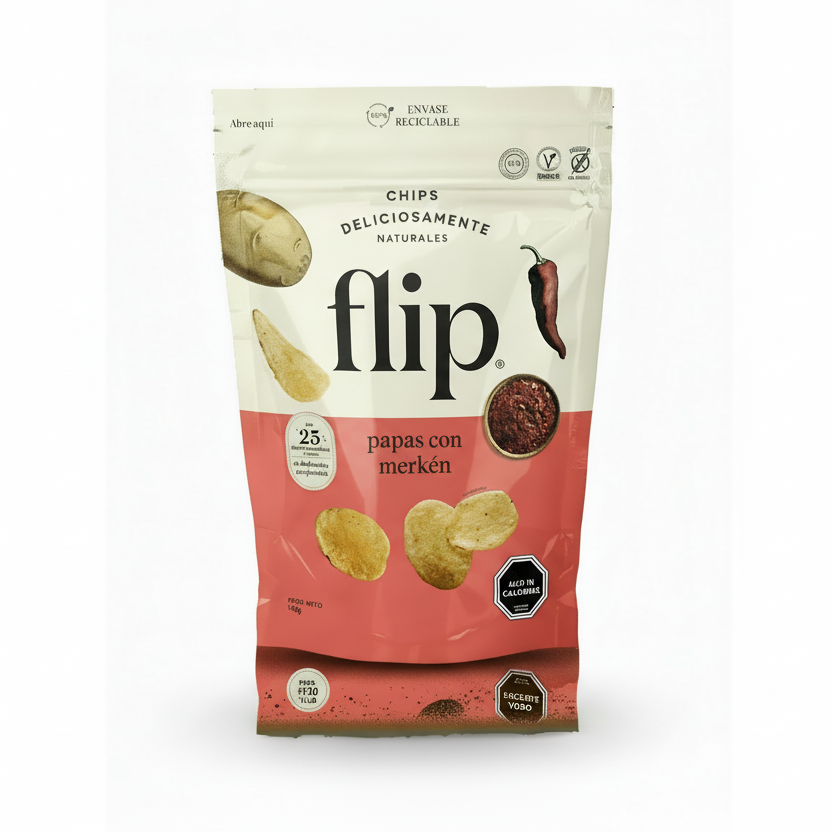 Chips Zanahoria con Sal — Flip