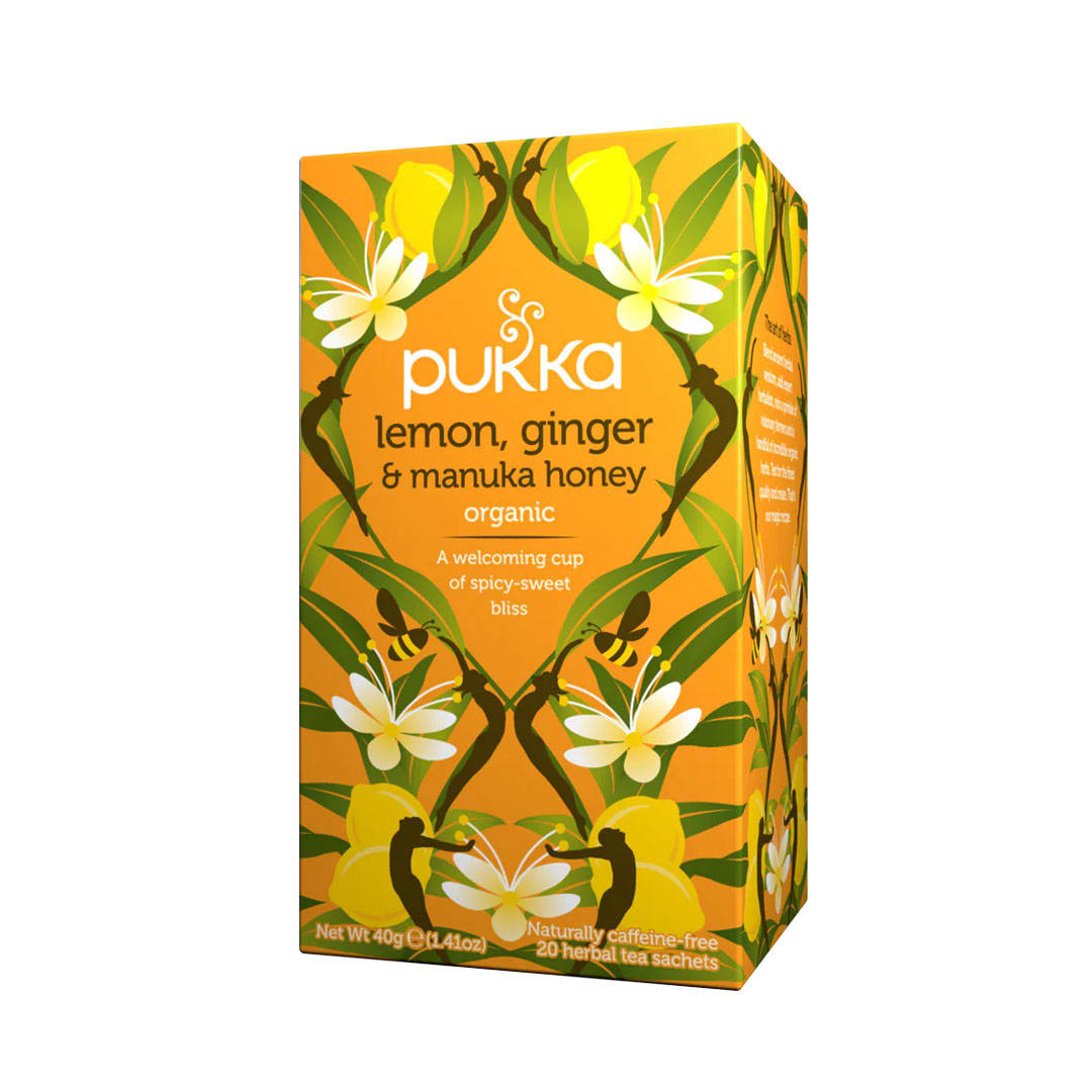 Pukka, Lemon, Ginger & Manuka Honey 