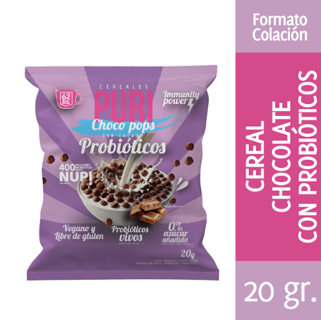 Puri, Cereales Pop chocolate