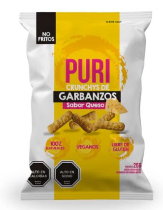 Puri, Ramitas de Garbanzo sabor queso