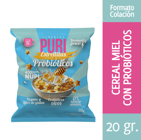 Puri, Cereales estrellitas miel