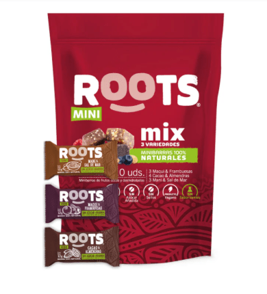 Roots, Mini barra Mix 3 variedades 10 uni