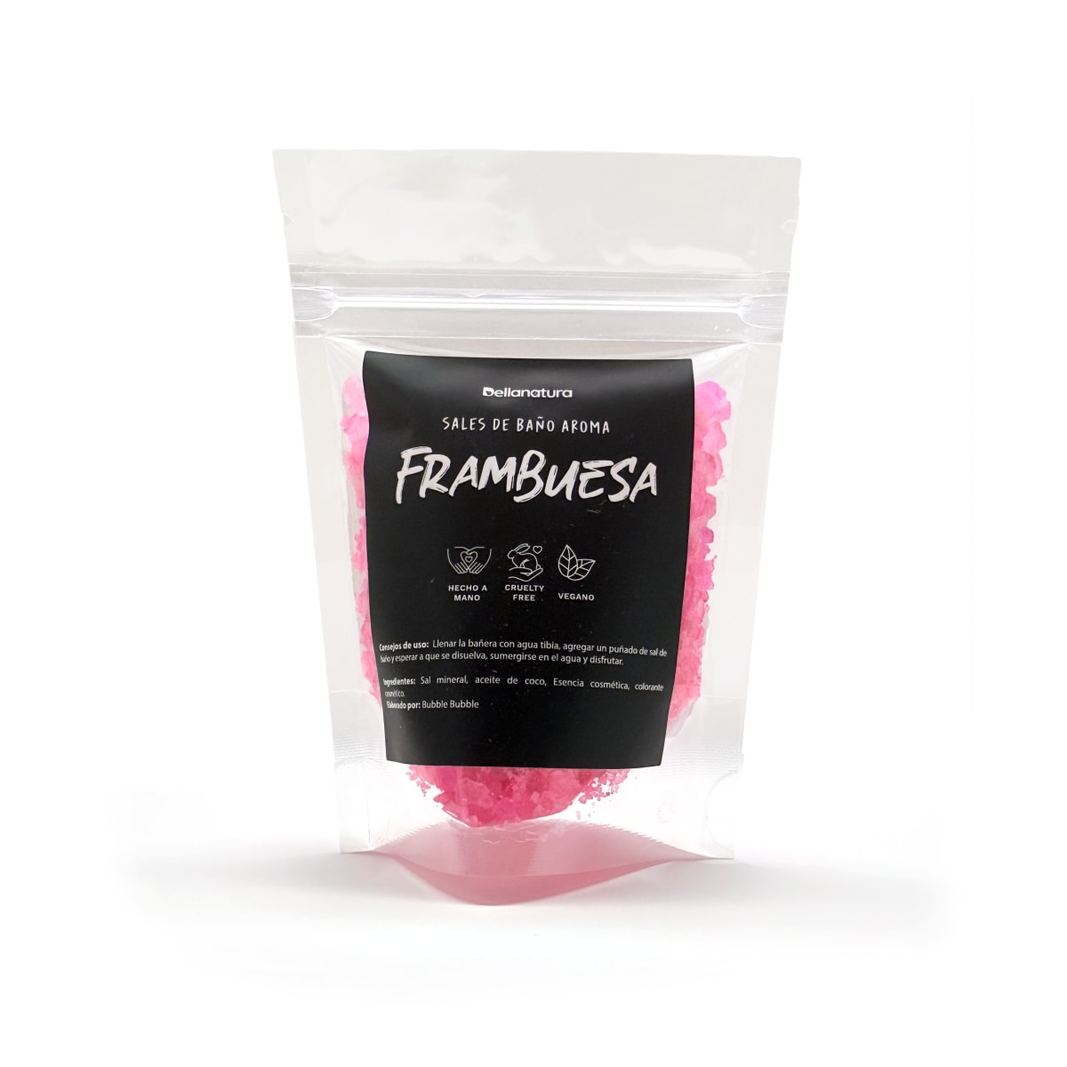 Dellanatura, Sal de baño Frambuesa