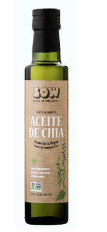 Sow, Aceite de chia