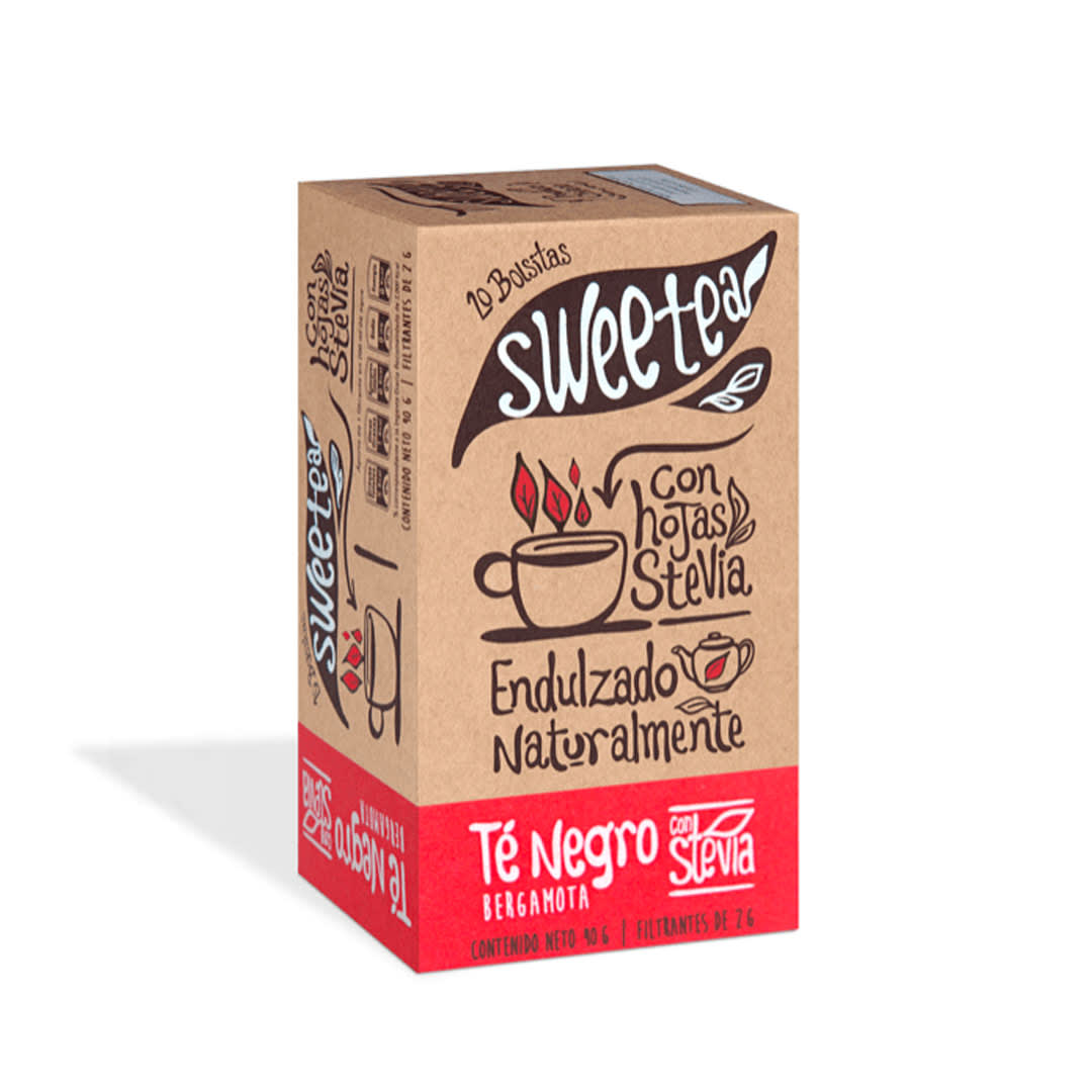 Sweetea, Te Negro con Stevia