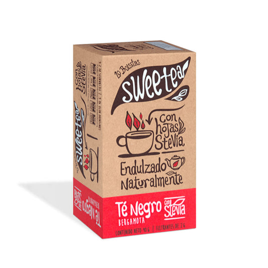 Sweetea, Te Negro con Stevia